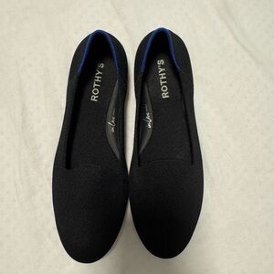 Rothy's Black and Blue Women's Loafers